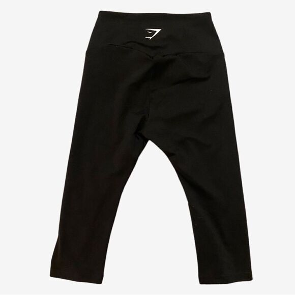 Gymshark Training Cropped Leggings in Black Size Small - Picture 4 of 6